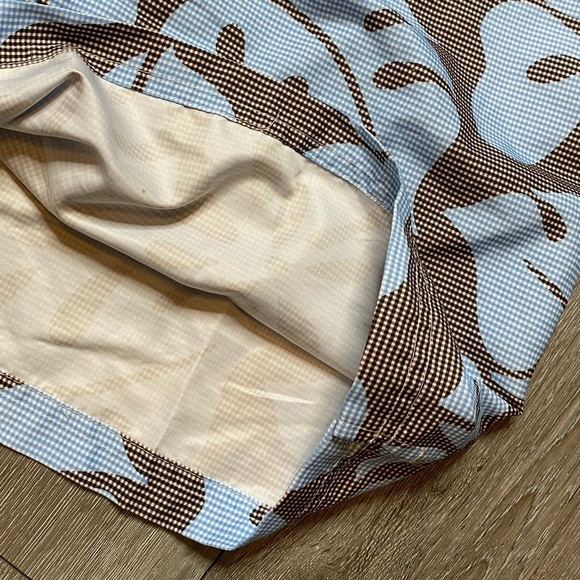 Tailorbyrd Swimming Shorts Men's Size 52 Blue Hawaiian Floral - Picture 15 of 15